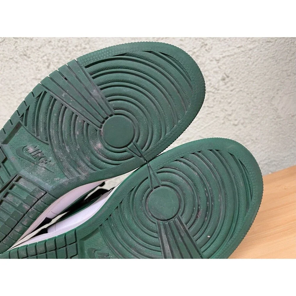 Nike Air Jordan 1 Mid Pine 554724-067‎ Green/Black/White Men’s 10